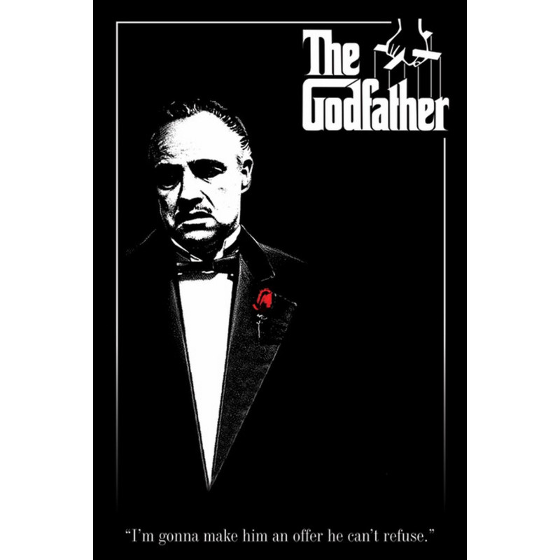 GODFATHER (THE) - PYRAMID RED ROSE (POSTER MAXI 61X91,5)