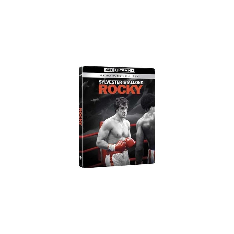 ROCKY (1976) STEELBOOK (4K ULTRA HD + BLU-RAY)