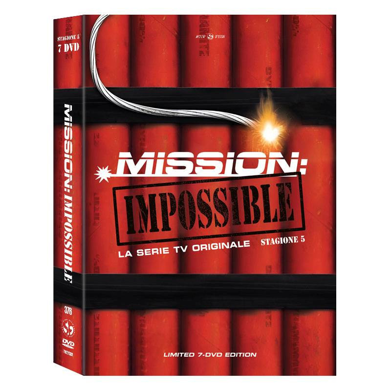 MISSION: IMPOSSIBLE - SERIE TV - STAGIONE 05 (LIMITED 7 DVD EDITION 500 COPIE)