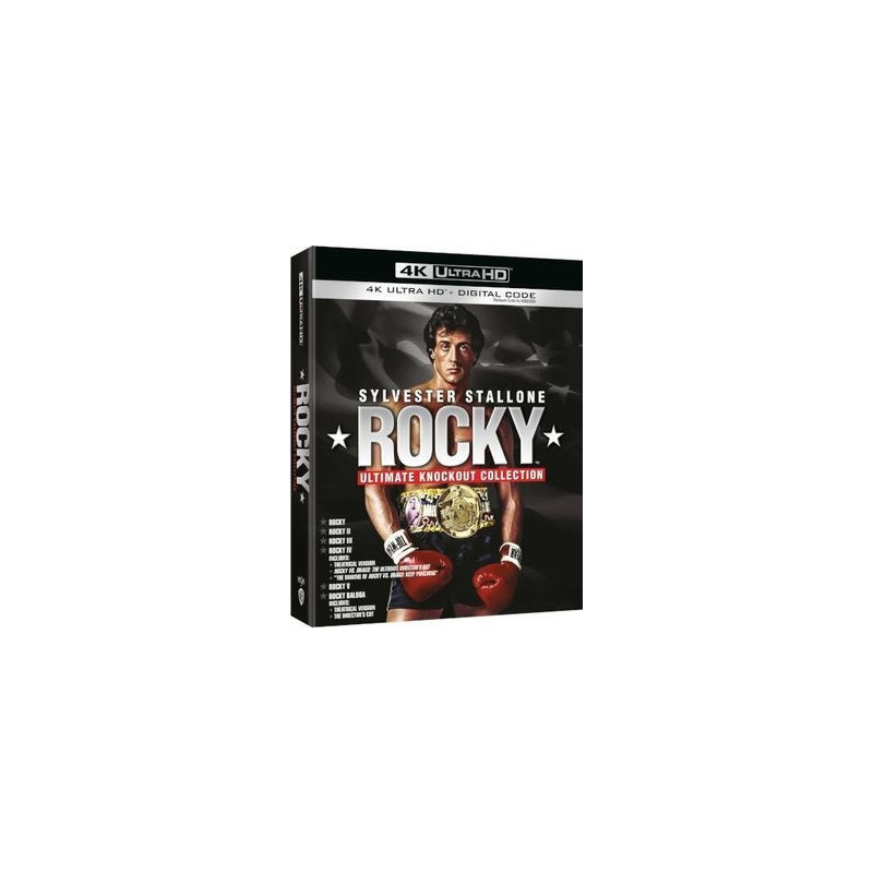 ROCKY I-VI COLLECTION (4K ULTRA HD + BLU-RAY)