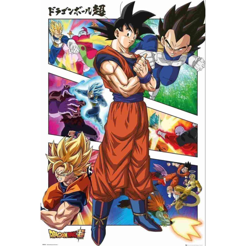 DRAGON BALLSUPER:GB EYE - PANELS (MAXI POSTER 61X91,5CM)