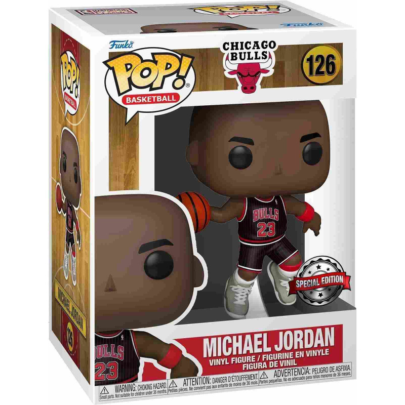 NBA: FUNKO POP! BASKETBALL - CHICAGO BULLS - MICHAEL JORDAN (VINYL FIGURE 126)