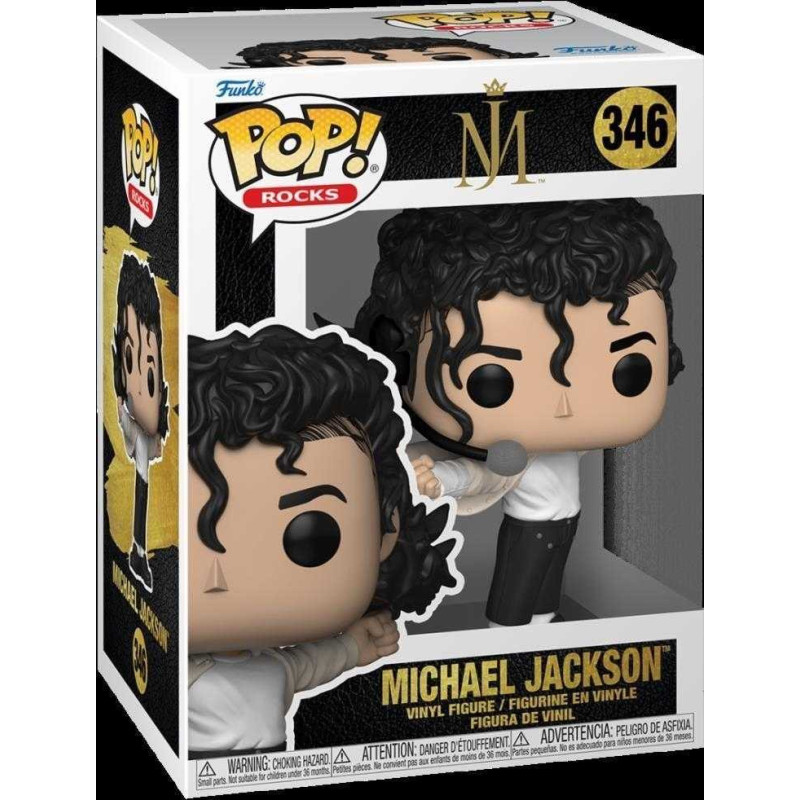 MICHAEL JACKSON: FUNKO POP! ROCKS - SUPERBOWL (VINYL FIGURE 346)