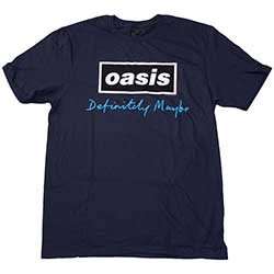 OASIS UNISEX:DEFINITELY MAYBE TEXT LOGO