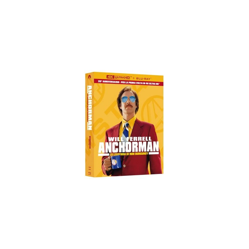 ANCHORMAN - LA LEGGENDA DI RON BURGUNDY (4K+BR)