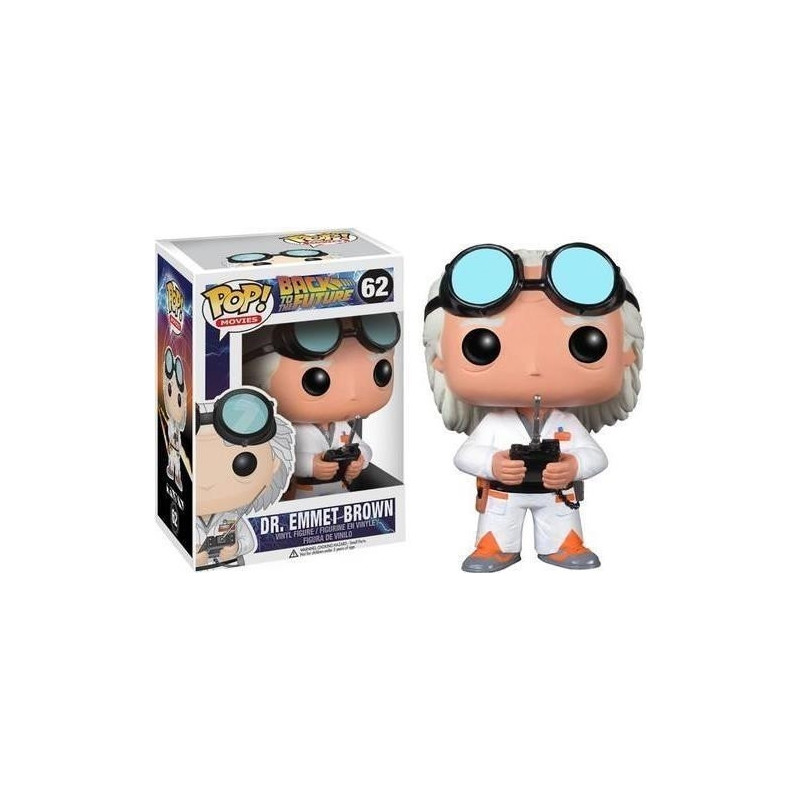 BACK TO THE FUTURE: FUNKO POP! MOVIES - DR. EMMET BROWN (VINYL FIGURE 62)