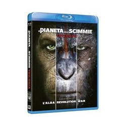 COFANETTO "IL PIANETA DELLE SCIMMIE - TRILOGIA" (3 FILM) - BD*