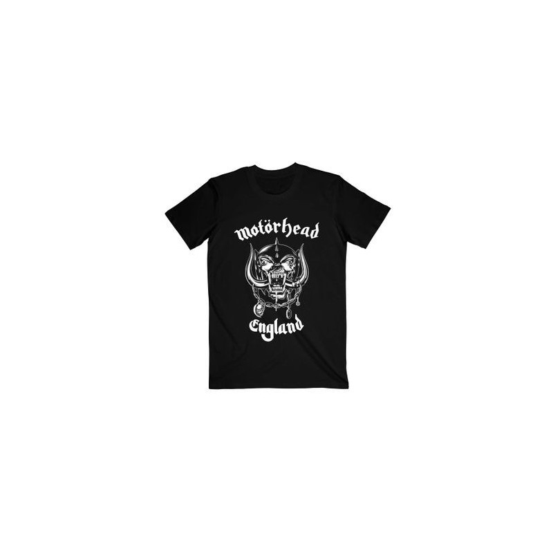 MOTORHEAD UNISEX TEE: ENGLAND (MEDIUM)