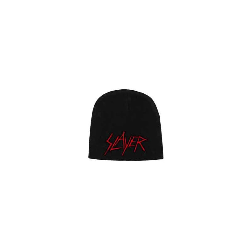 SLAYER UNISEX BEANIE HAT:SCRATCHED LOGO