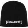 MEGADETH UNISEX BEANIE HAT:LOGO