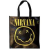 NIRVANA ECO BAG:YELLOW HAPPY FACE