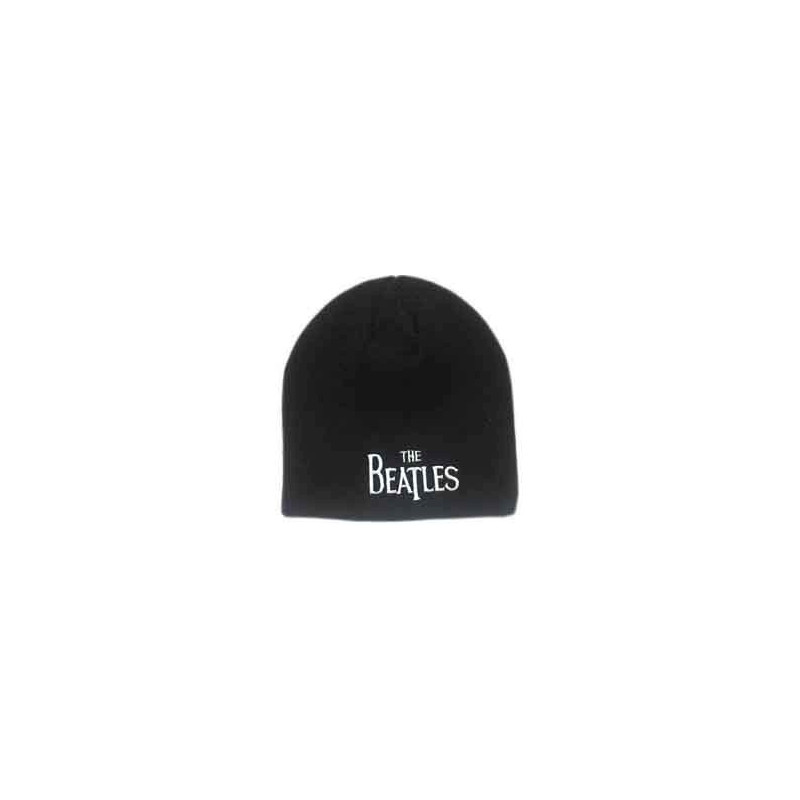 THE BEATLES UNISEX BEANIE HAT:DROP T LOGO