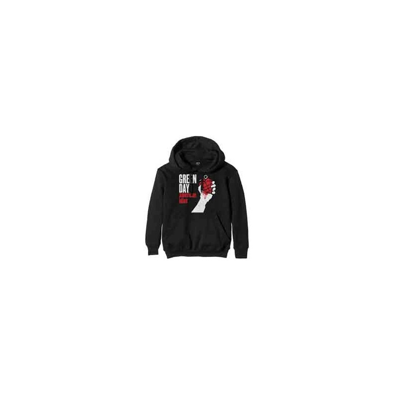 GREEN DAY UNISEX PULLOVER HOODIE:AMERICAN IDIOT