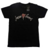 SMASHING PUMPKINS T-SHIRT  LARGE UNISEX BLACK  GISH HEART