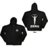 SMASHING PUMPKINS - THE ZIPPED HOODIE  XX-LARGE UNISEX BLACK  ZERO HALO