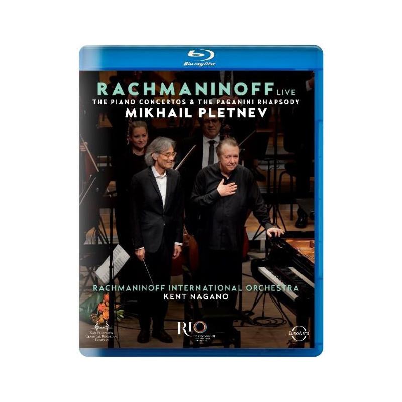 RACHMANINOFF LIVE-THE PIANO CONCERTOS & PAGANINI