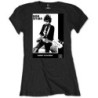 BOB DYLAN LADIES TEE: BLOWING IN THE WIND (RETAIL PACK) (LARGE)