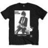 BOB DYLAN - BLOWING IN THE WIND BLACK (T-SHIRT UNISEX TG. M)