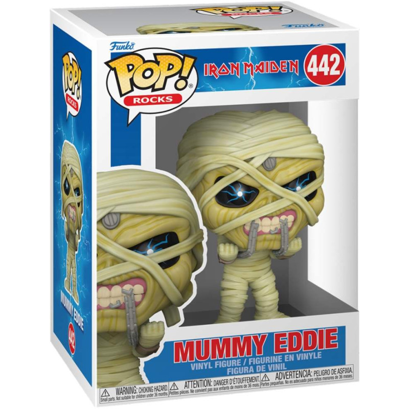 IRON MAIDEN: FUNKO POP! ROCKS - EDDIE MUMMY (VINYL FIGURE 442)