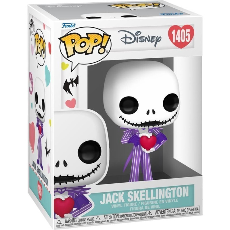 DISNEY: FUNKO POP! - THE NIGHTMARE BEFORE CHRISTMAS - JACK SKELLINGTON (VINYL FIGURE 1405)