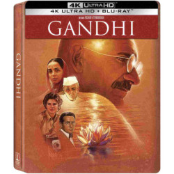 GANDHI  - 4K STEELBOOK ( BD...